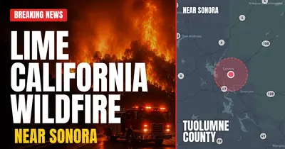California wildfire reported in Tuolumne County