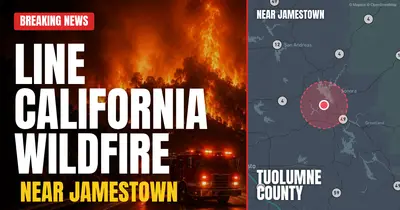 California wildfire reported in Tuolumne County