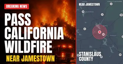 California wildfire reported in Stanislaus County