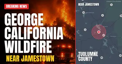 California wildfire reported in Tuolumne County