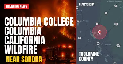 California wildfire reported in Tuolumne County