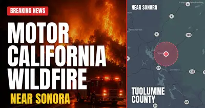 California wildfire reported in Tuolumne County