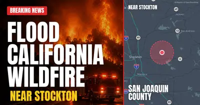 California wildfire reported in San Joaquin County
