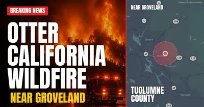 California wildfire reported in Tuolumne County