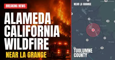 California wildfire reported in Tuolumne County