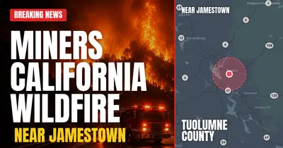 California wildfire reported in Tuolumne County