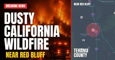 California wildfire reported in Tehama County