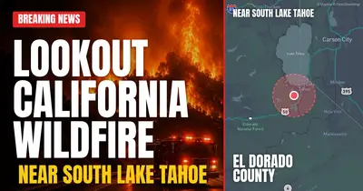 California wildfire reported in El Dorado County