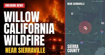 California wildfire reported in Sierra County