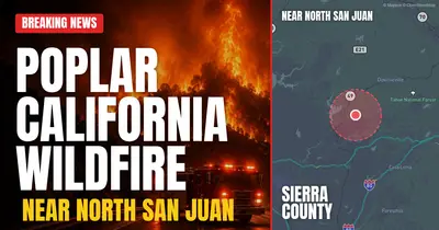 California wildfire reported in Sierra County