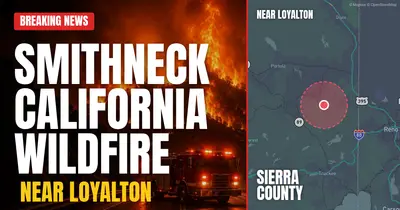 California wildfire reported in Sierra County
