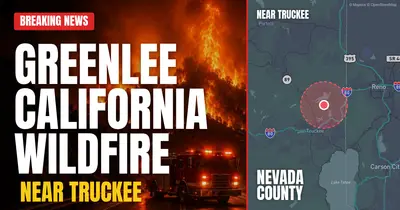 California wildfire reported in Nevada County