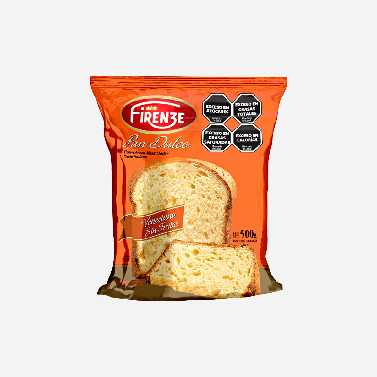 PAN DULCE FIRENZE SIN FRUTAS
