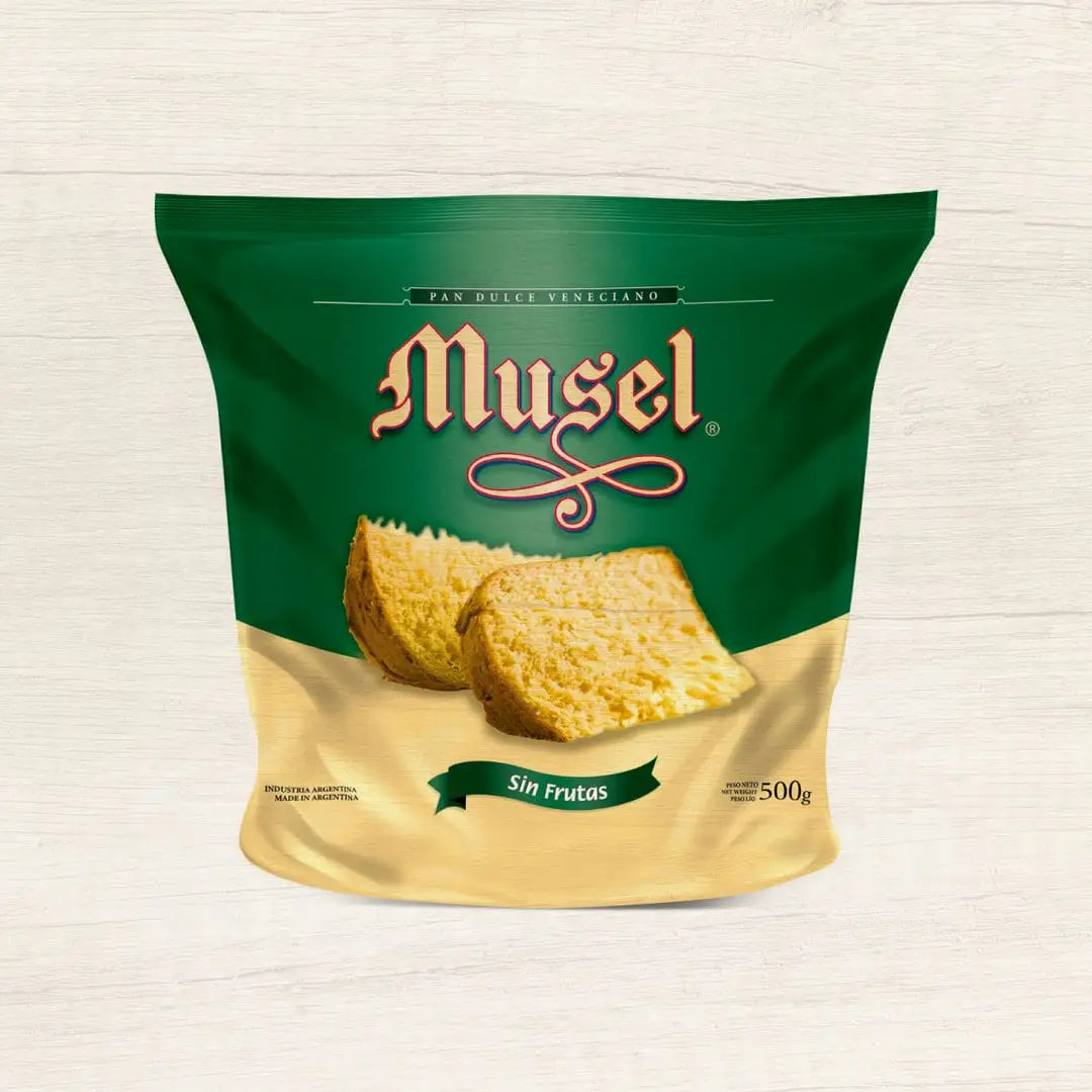 Pan Dulce Musel s/Frutas