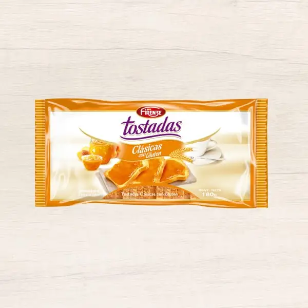 TOSTADAS FIRENZE CON GLUTEN