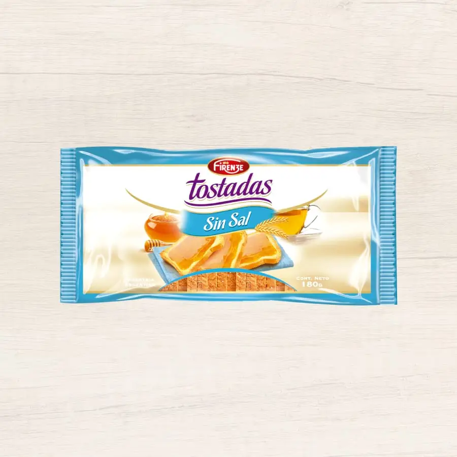 Tostadas Firenze Sin Sal