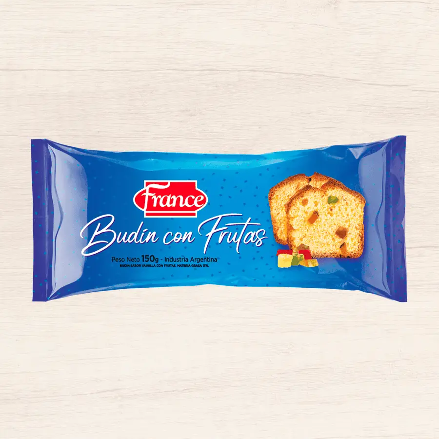 BUDÍN FRANCE C/FRUTAS