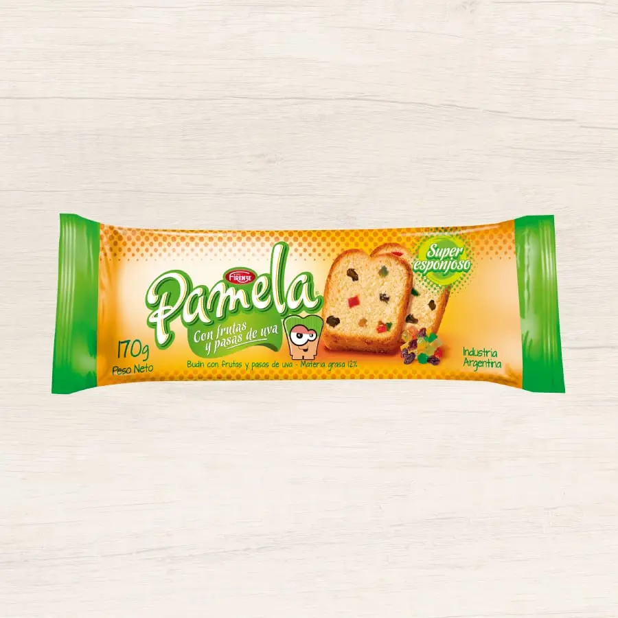 BUDIN PAMELA C/FRUTAS