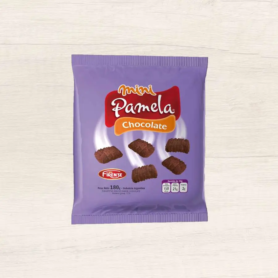 GALLETAS MINI PAMELA CHOCOLATE
