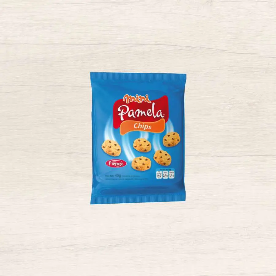 GALLETITAS MINI PAMELA CON CHIPS DE CHOCOLATE