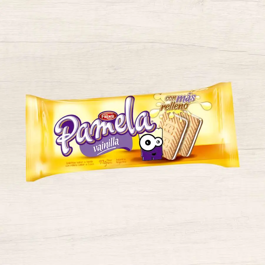 GALLETITAS PAMELA DE VAINILLA RELLENAS