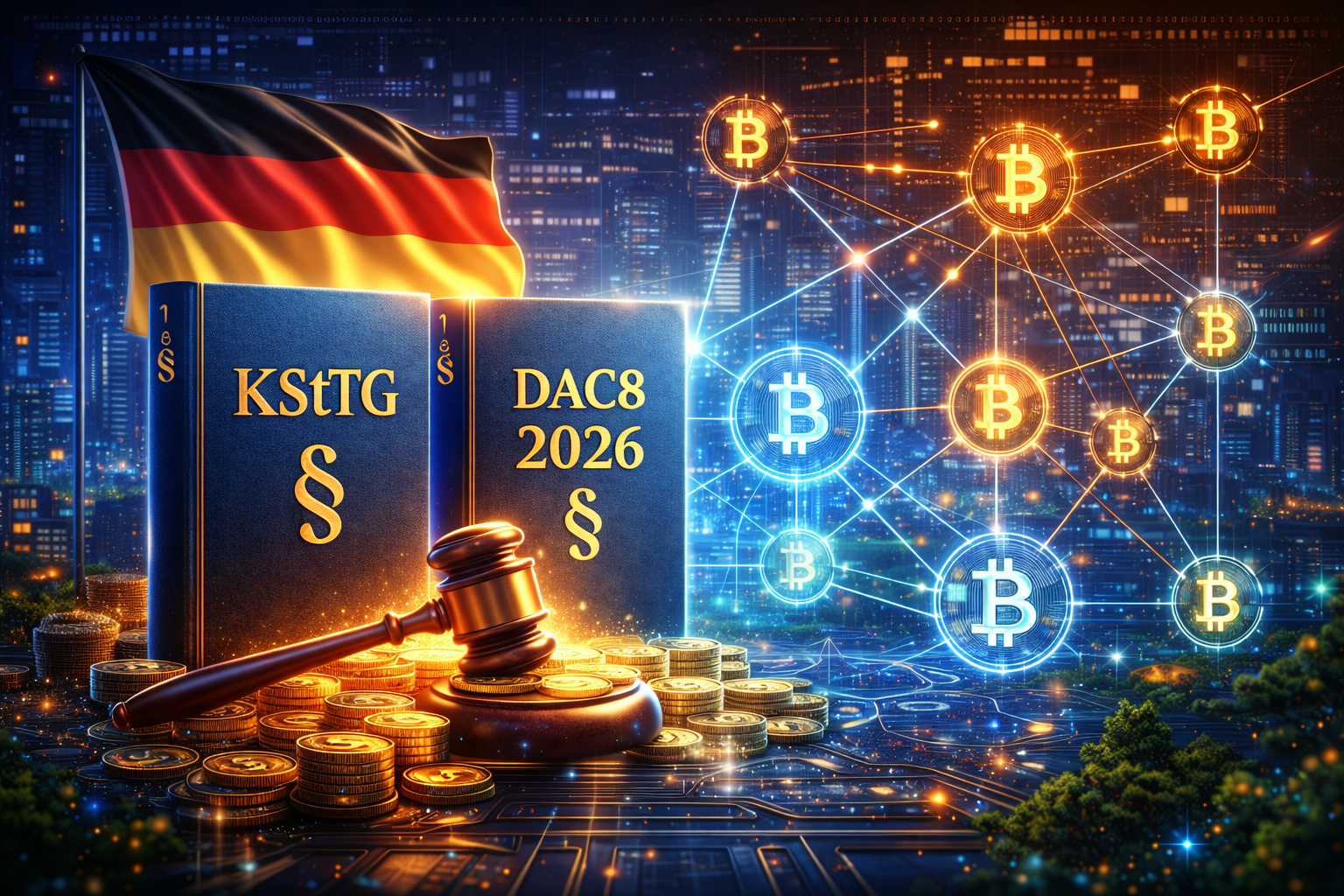 KStTG und DAC8 2026: Deutschlands neue Krypto-Transparenzgesetze