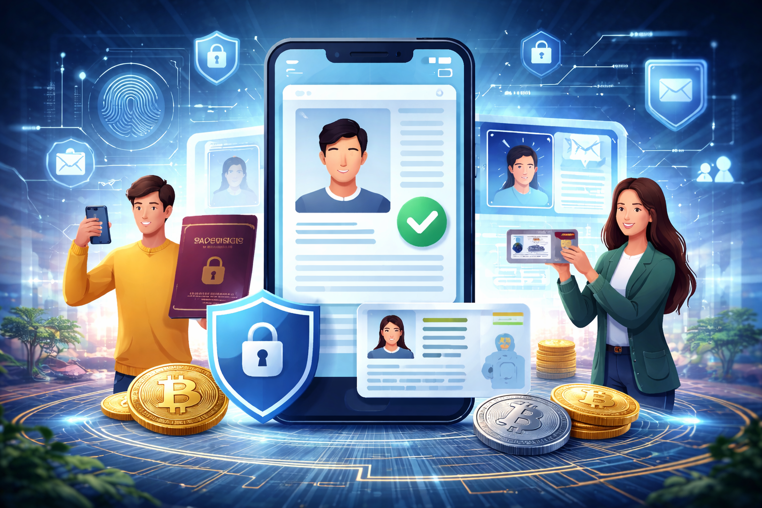 eKYC-Funktionsweise: Sicherheit und Privatsphäre für Endbenutzer