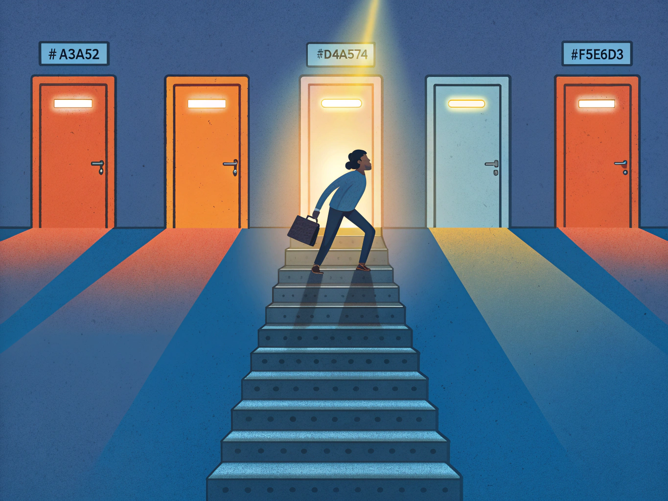 Illustration av antagningspoäng för olika utbildningar