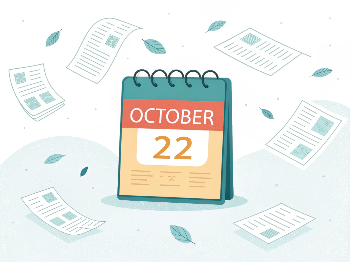 Kalender som visar när HP facit 2025 publiceras