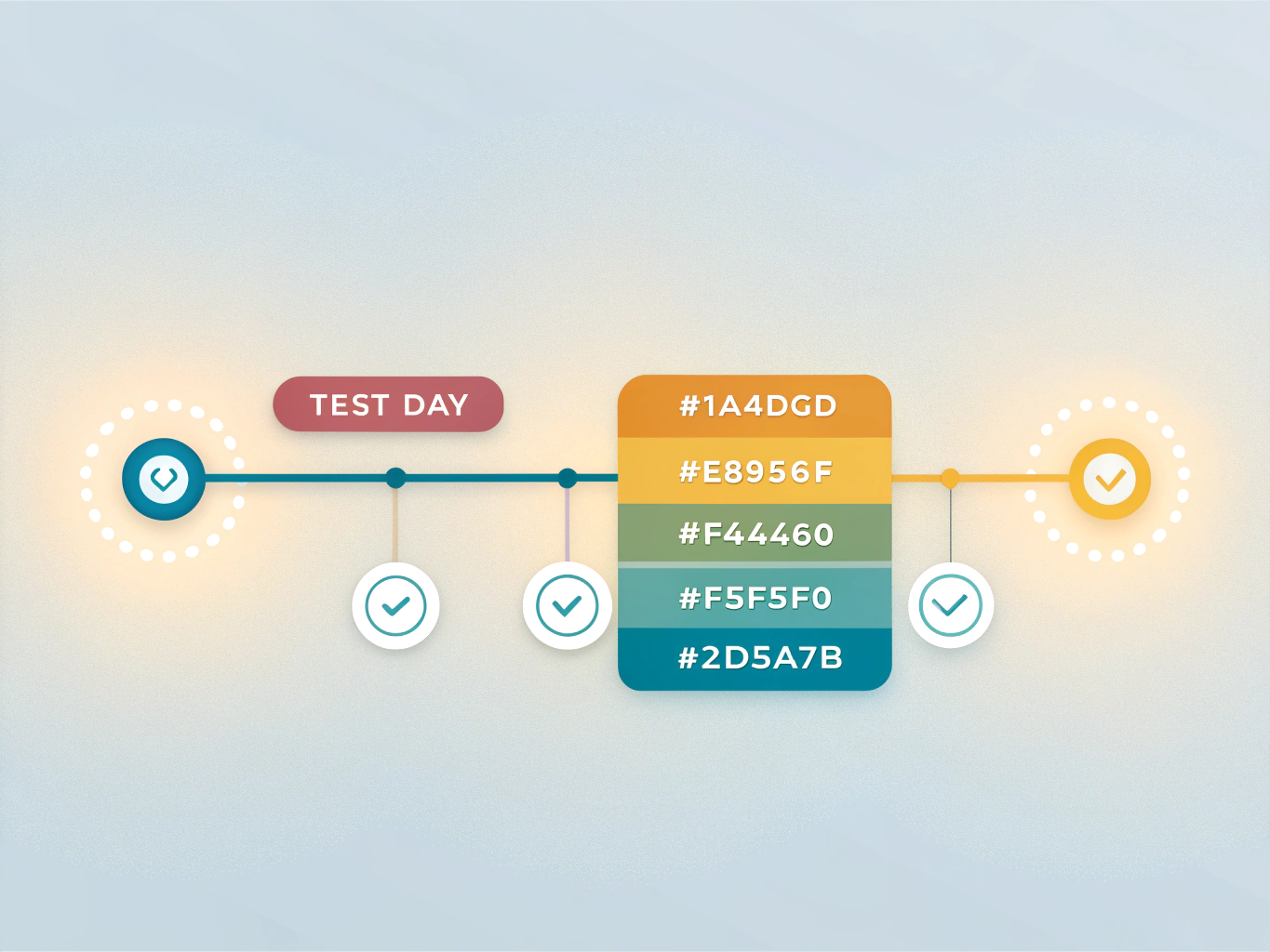 Tidslinje från HP provdag till slutresultat