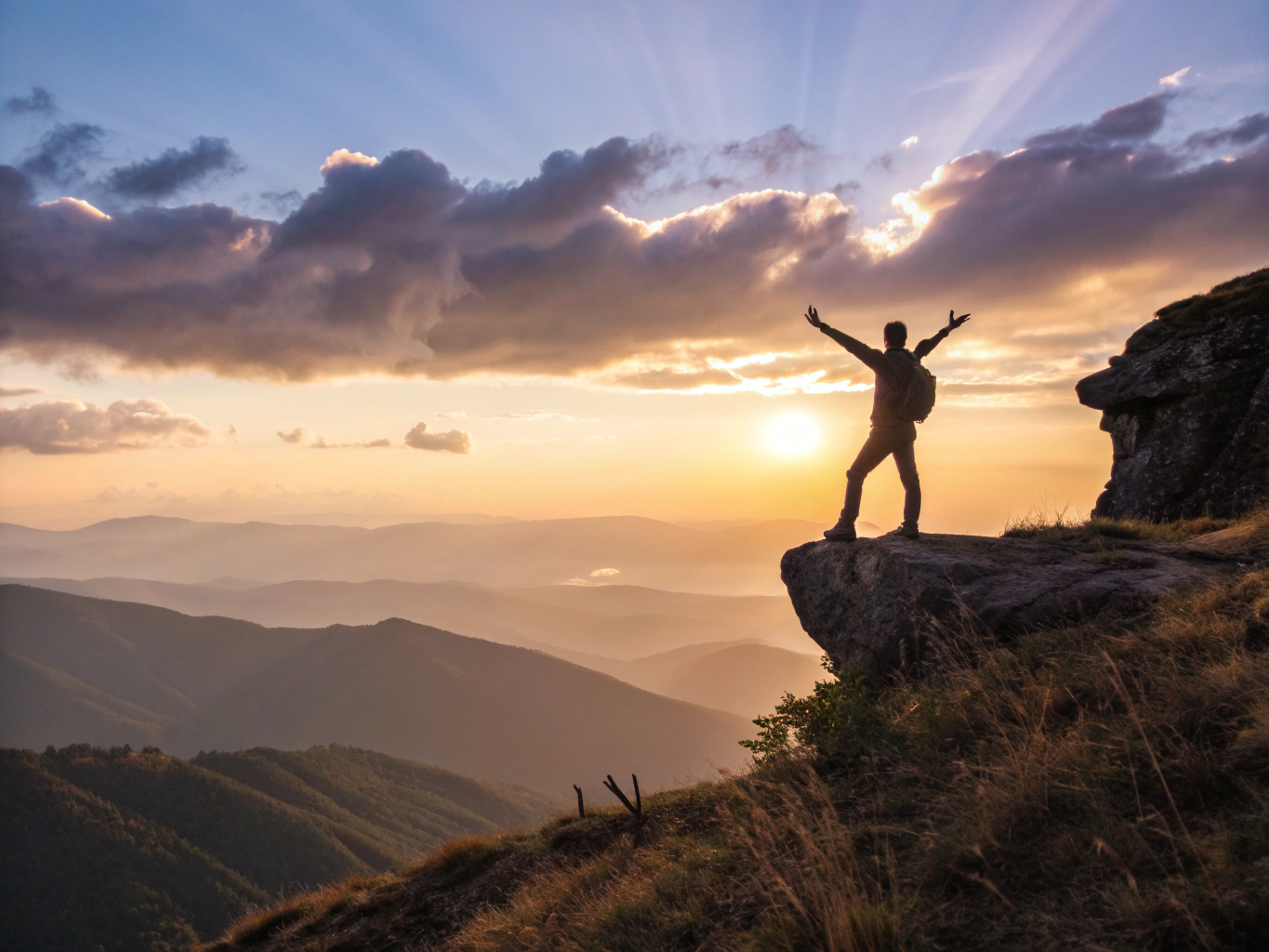 Gymnasiestudent som ser framåt mot sin framtid efter högskoleprovet