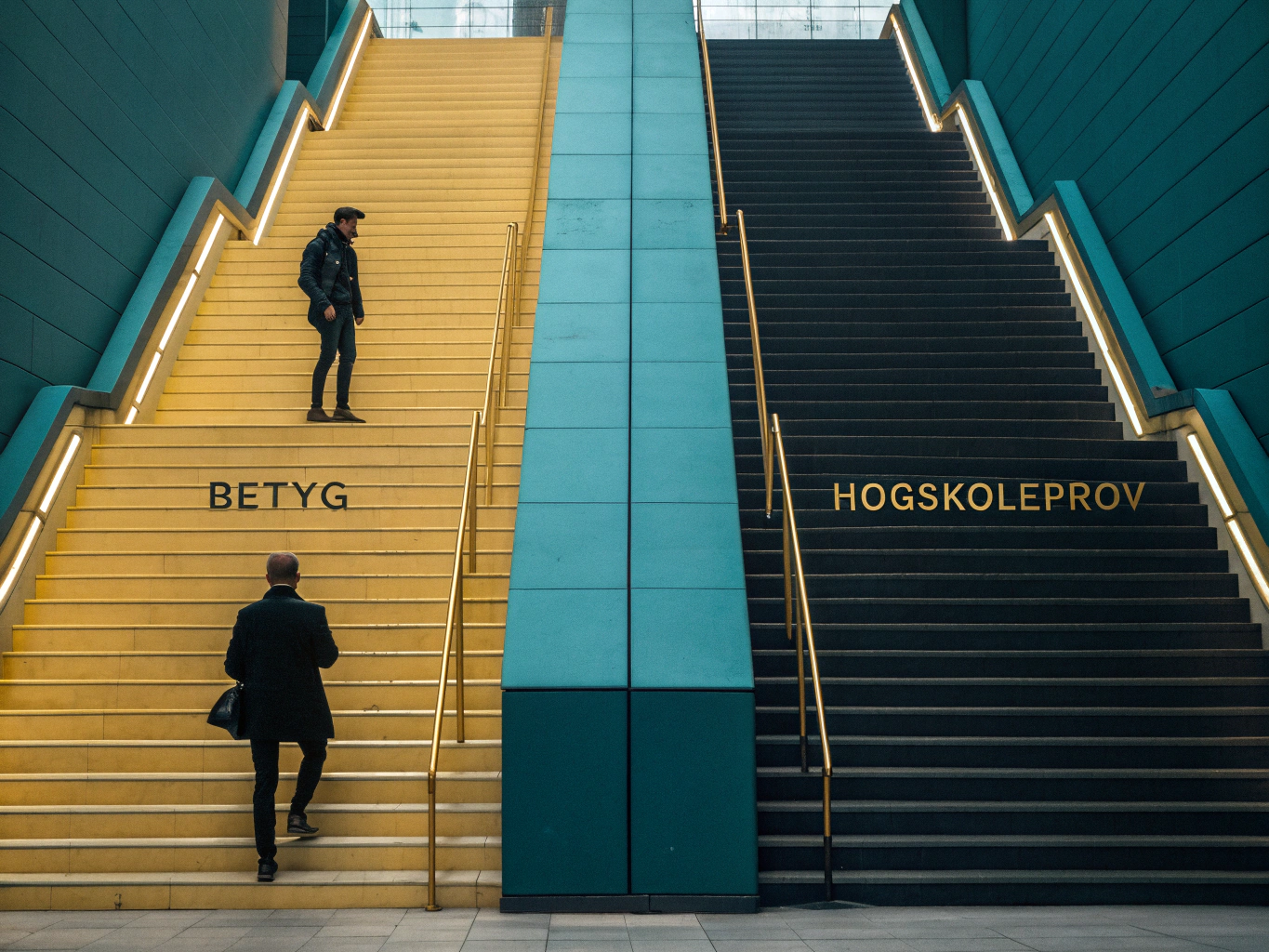 Jämförelse mellan vägar in: högskoleprov kontra betyg