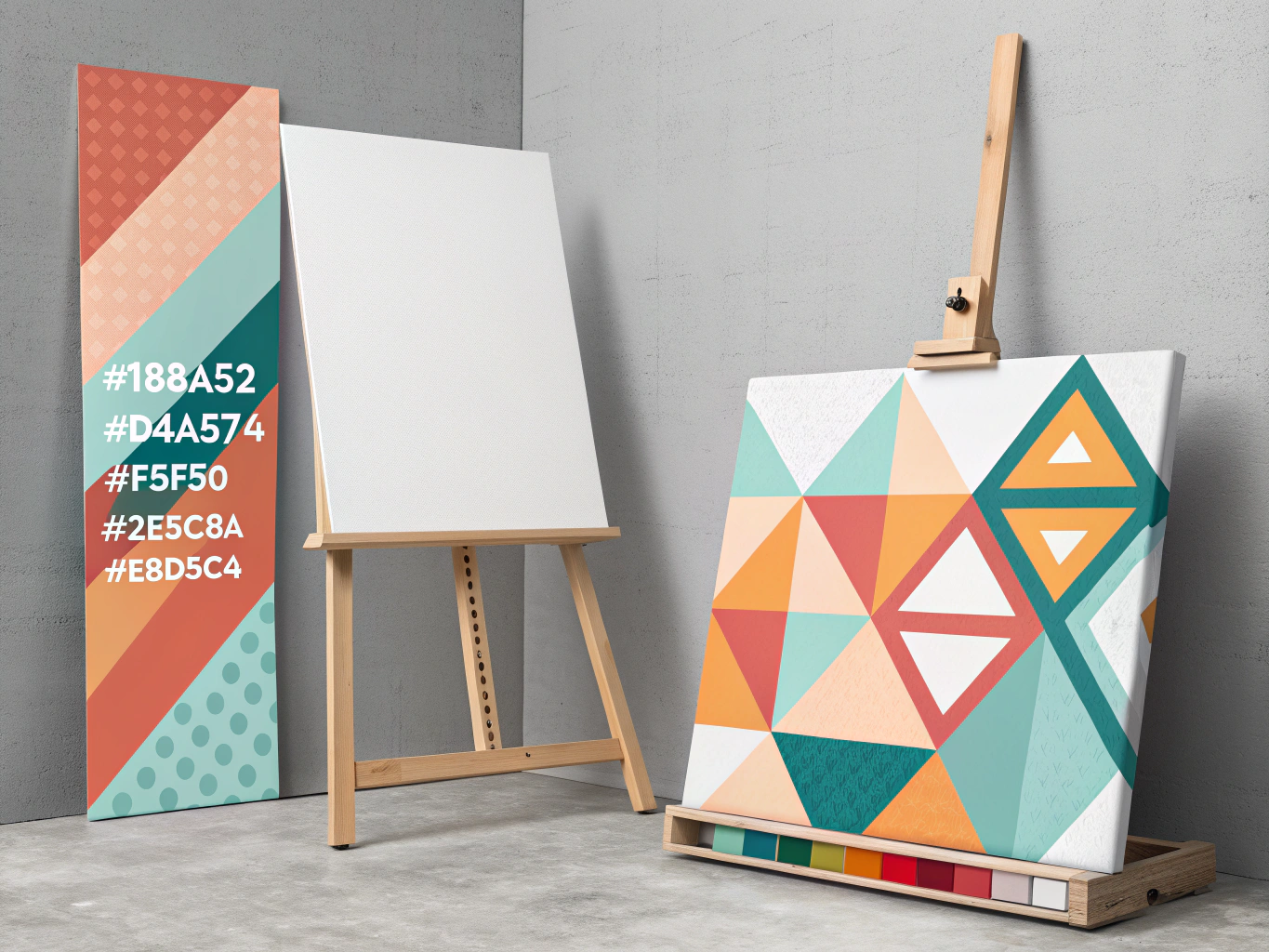 AI design tool transforming simple prompts into professional graphics