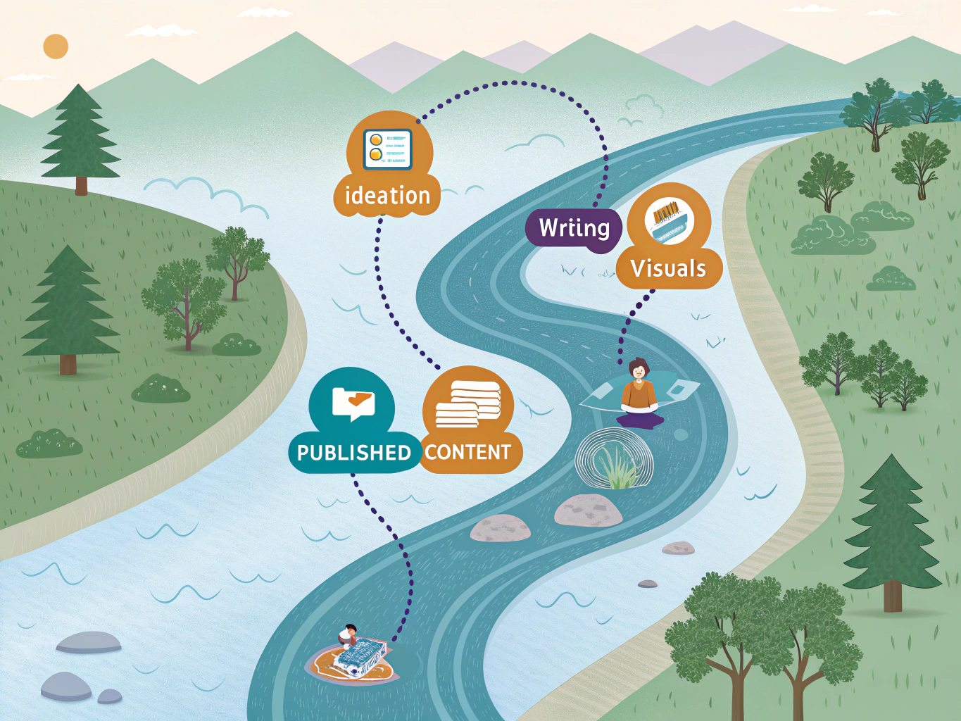 Building an integrated AI content creation workflow
