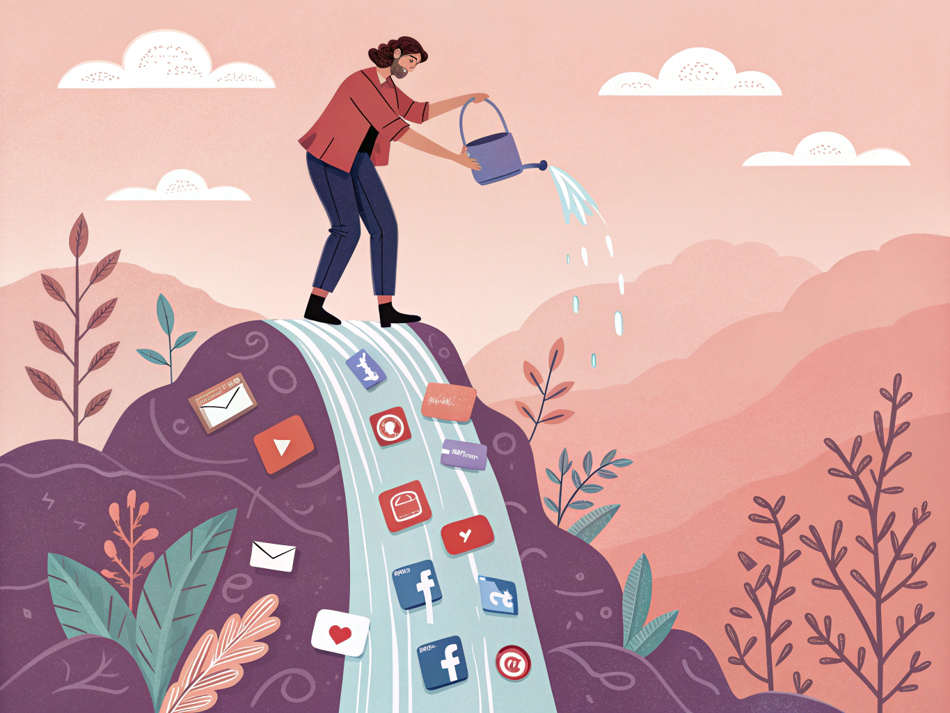 AI tools repurposing content across multiple social media platforms