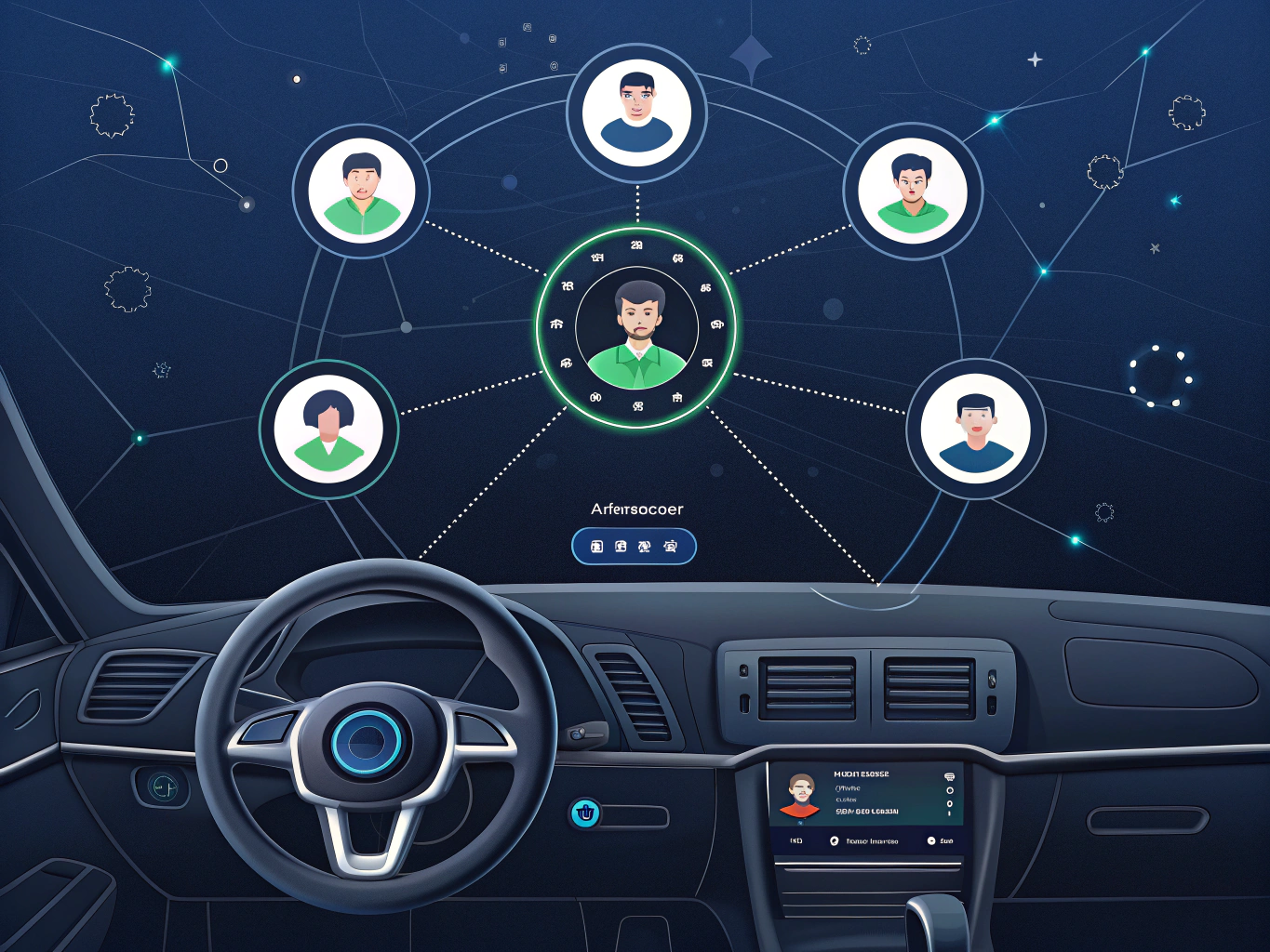 LinkedIn automation software dashboard managing multiple outreach campaigns