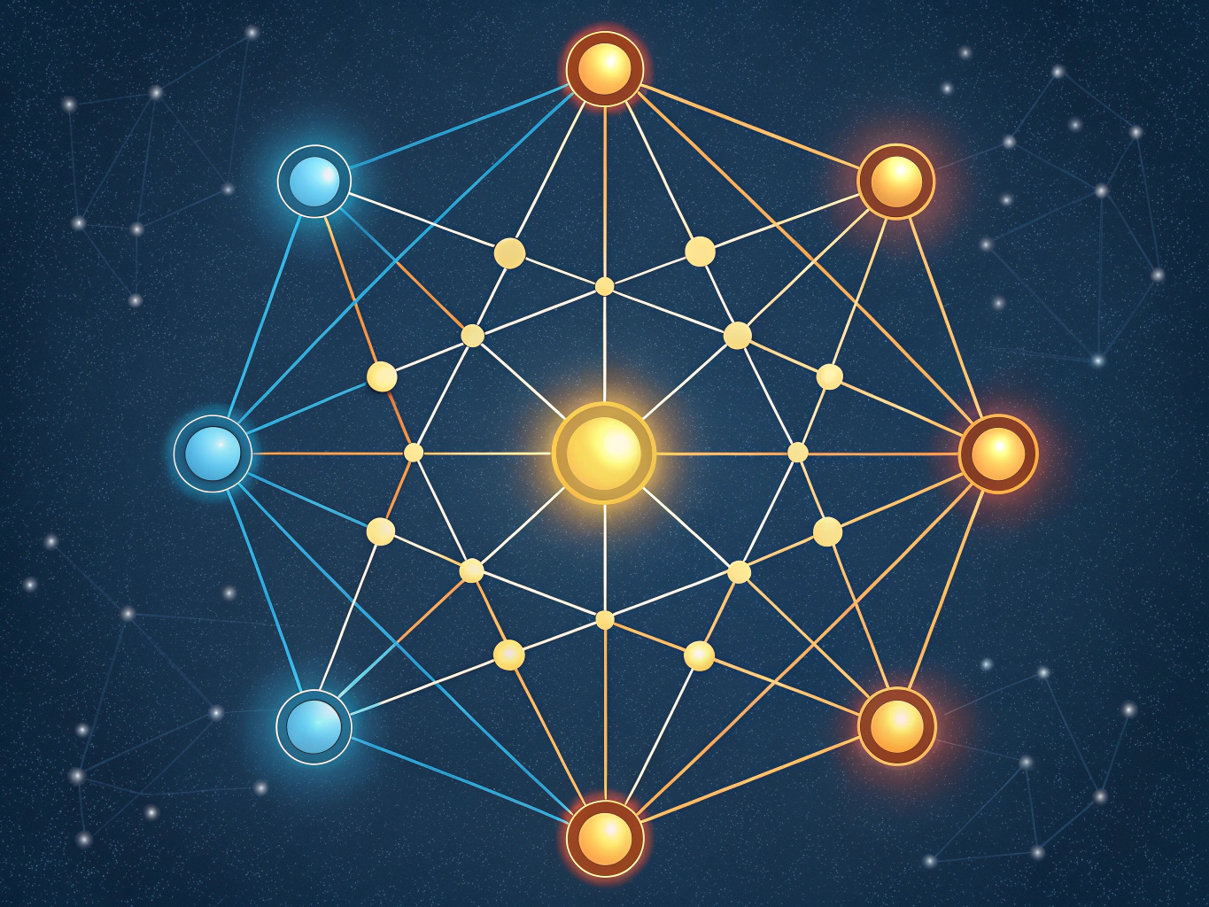 Visual representation of LinkedIn algorithm prioritizing relevance and relationship quality over volume