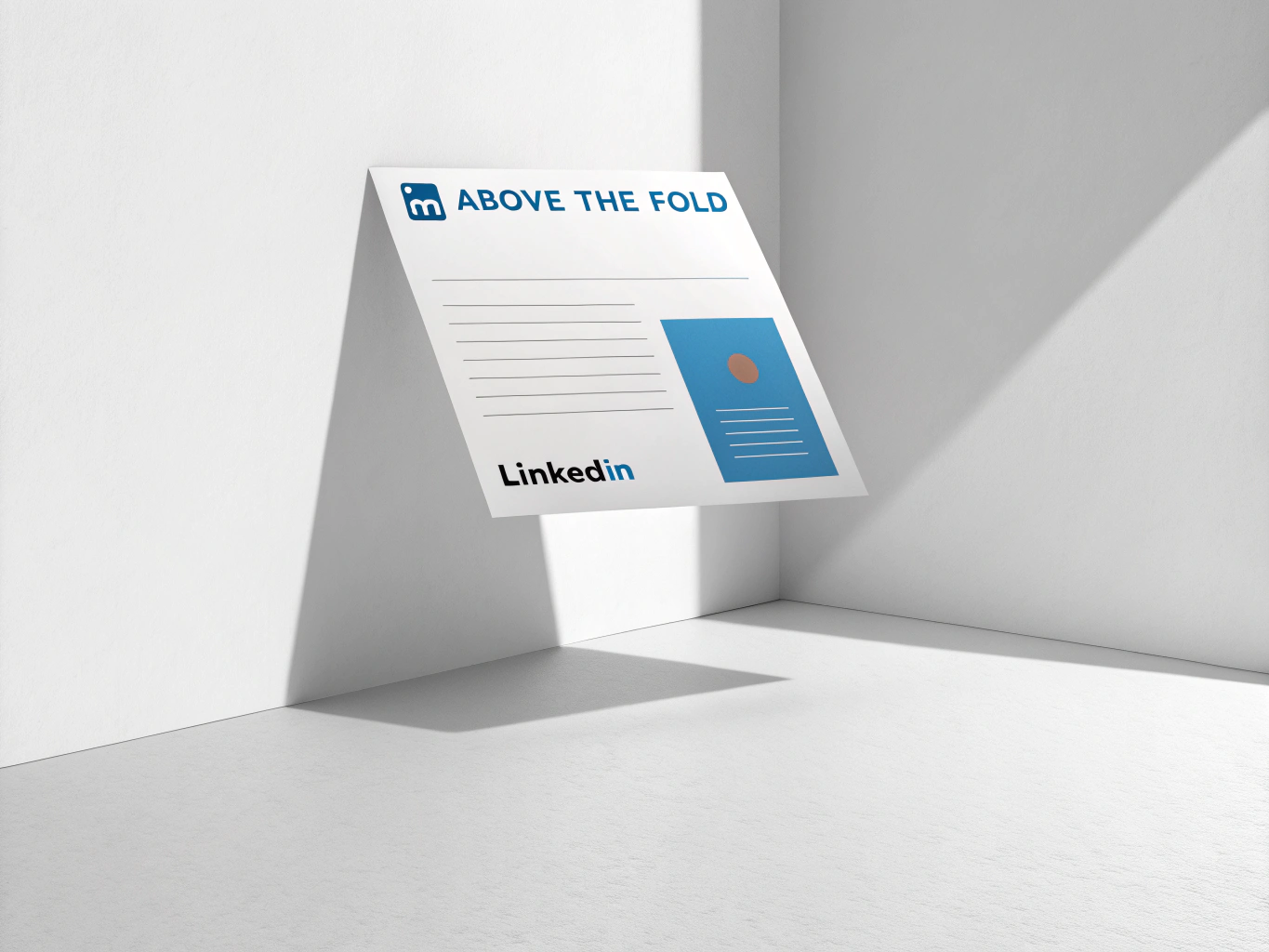 Visual breakdown of a LinkedIn post structure showing hook, body text, and call-to-action placement
