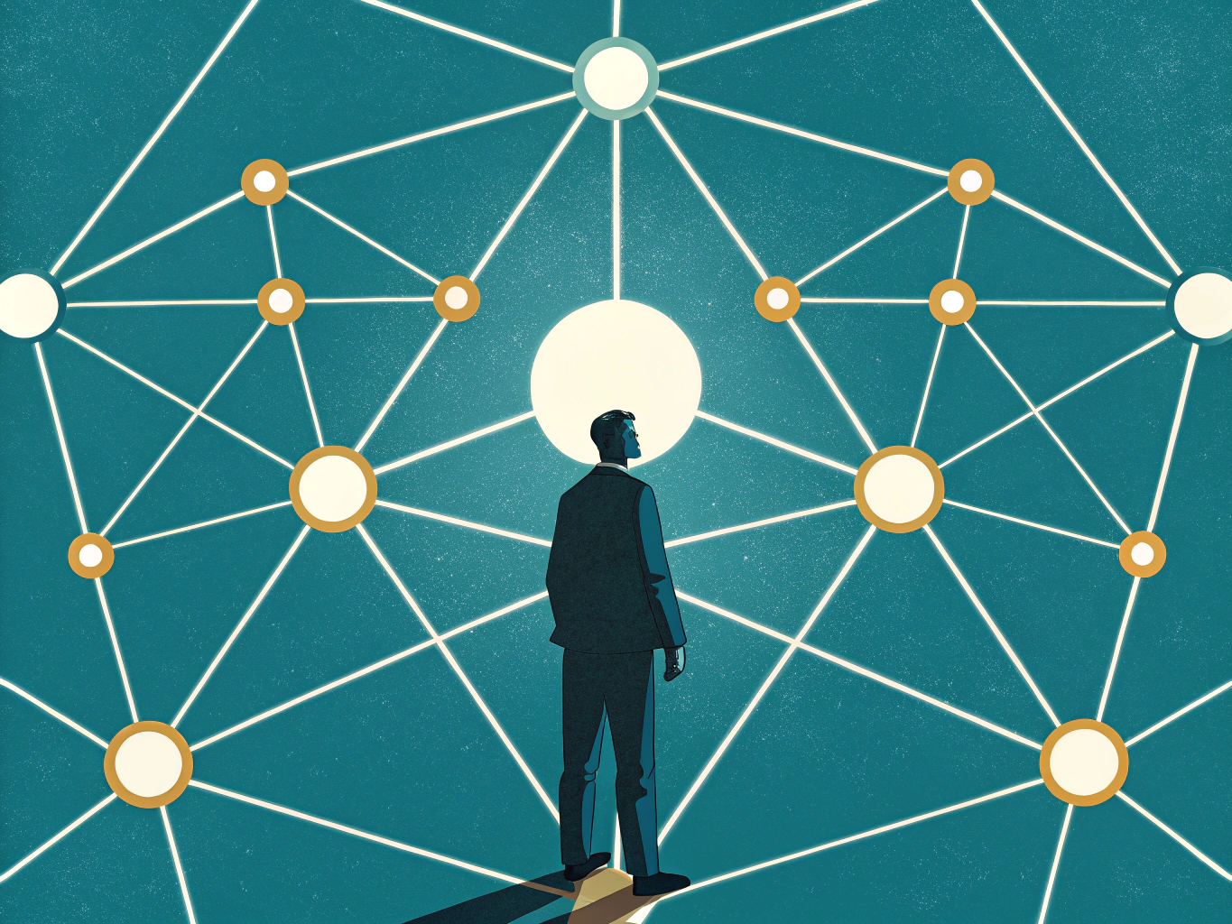 LinkedIn tagging network expansion and reach visualization