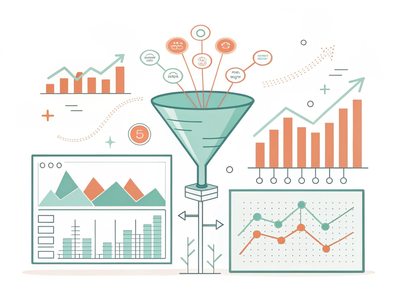 CRO metrics, analytics, and ROI measurement dashboard