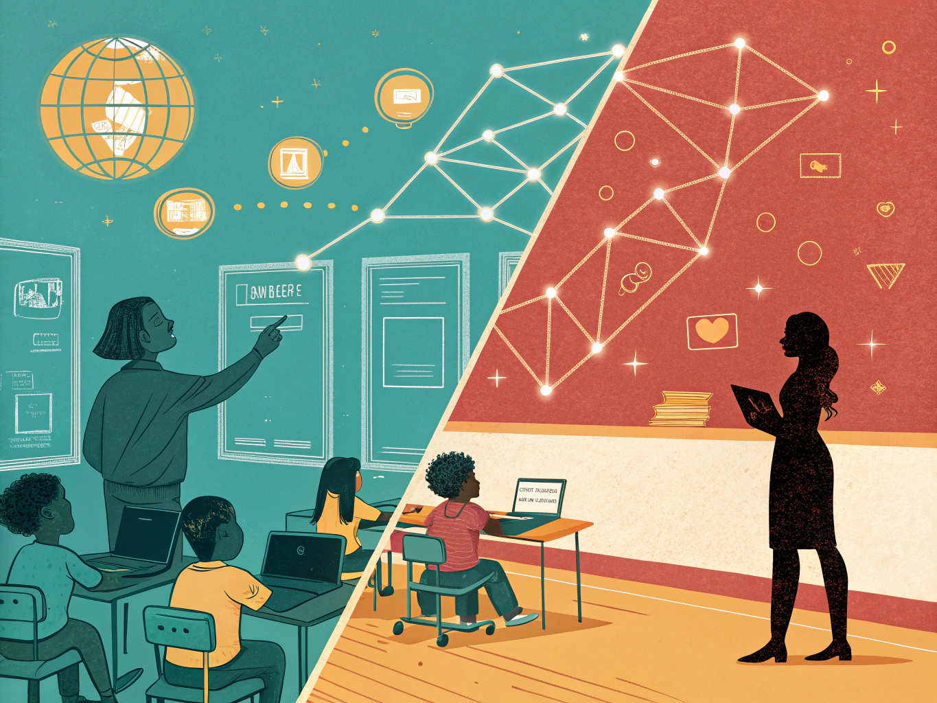 Utbildningsteknik transformerar klassrummet från traditionell till digital inlärning