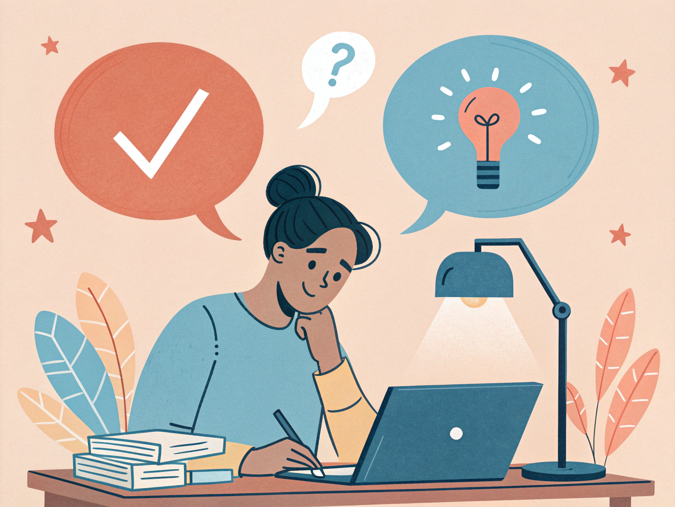 Högskoleprovet quiz förberedelse med omedelbar återkoppling