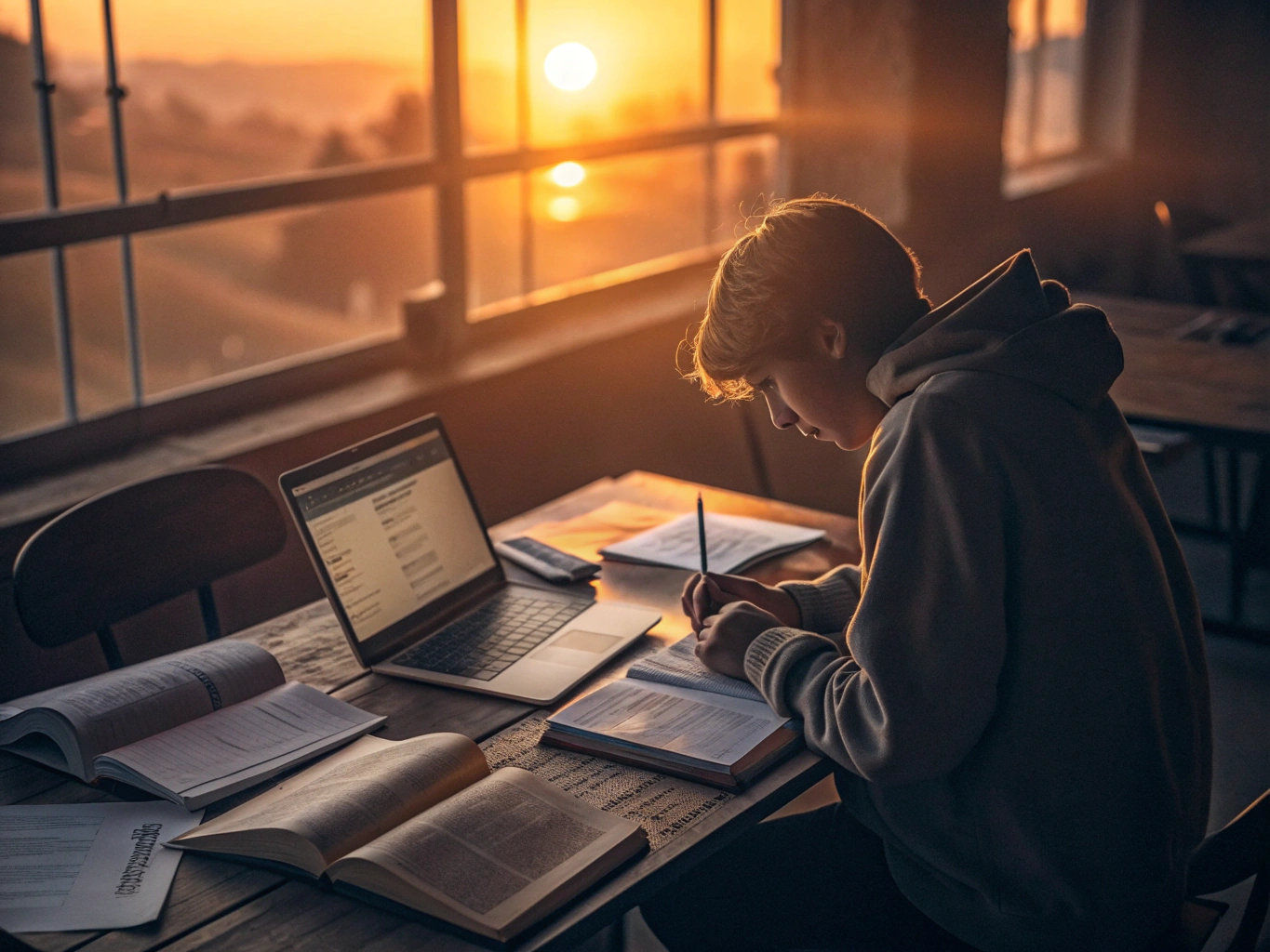 Kombinerad studieansats med gamla högskoleprov och andra lärresurser