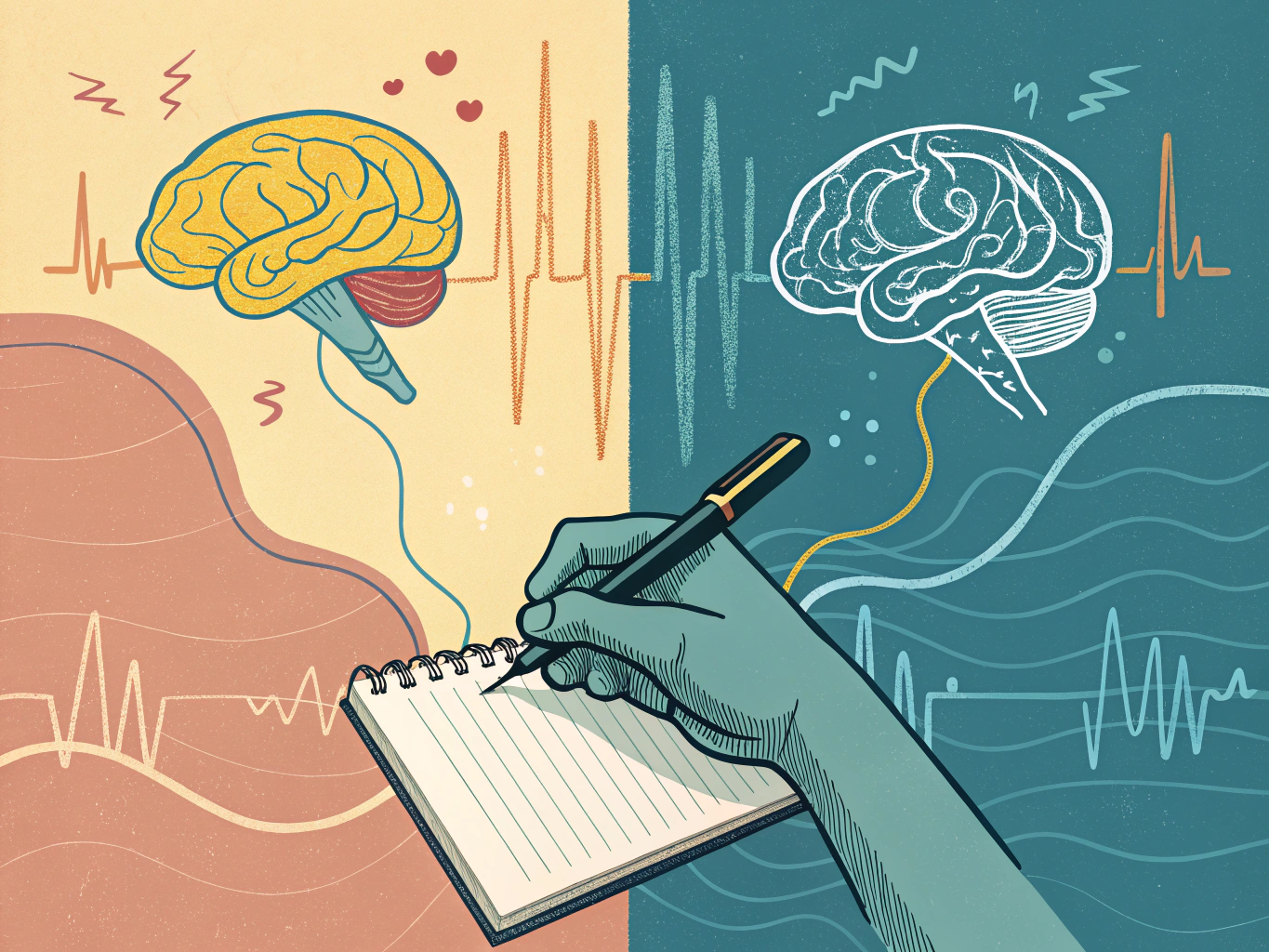 Effektiv anteckningsmetod med flera sinnen för bättre studieteknik