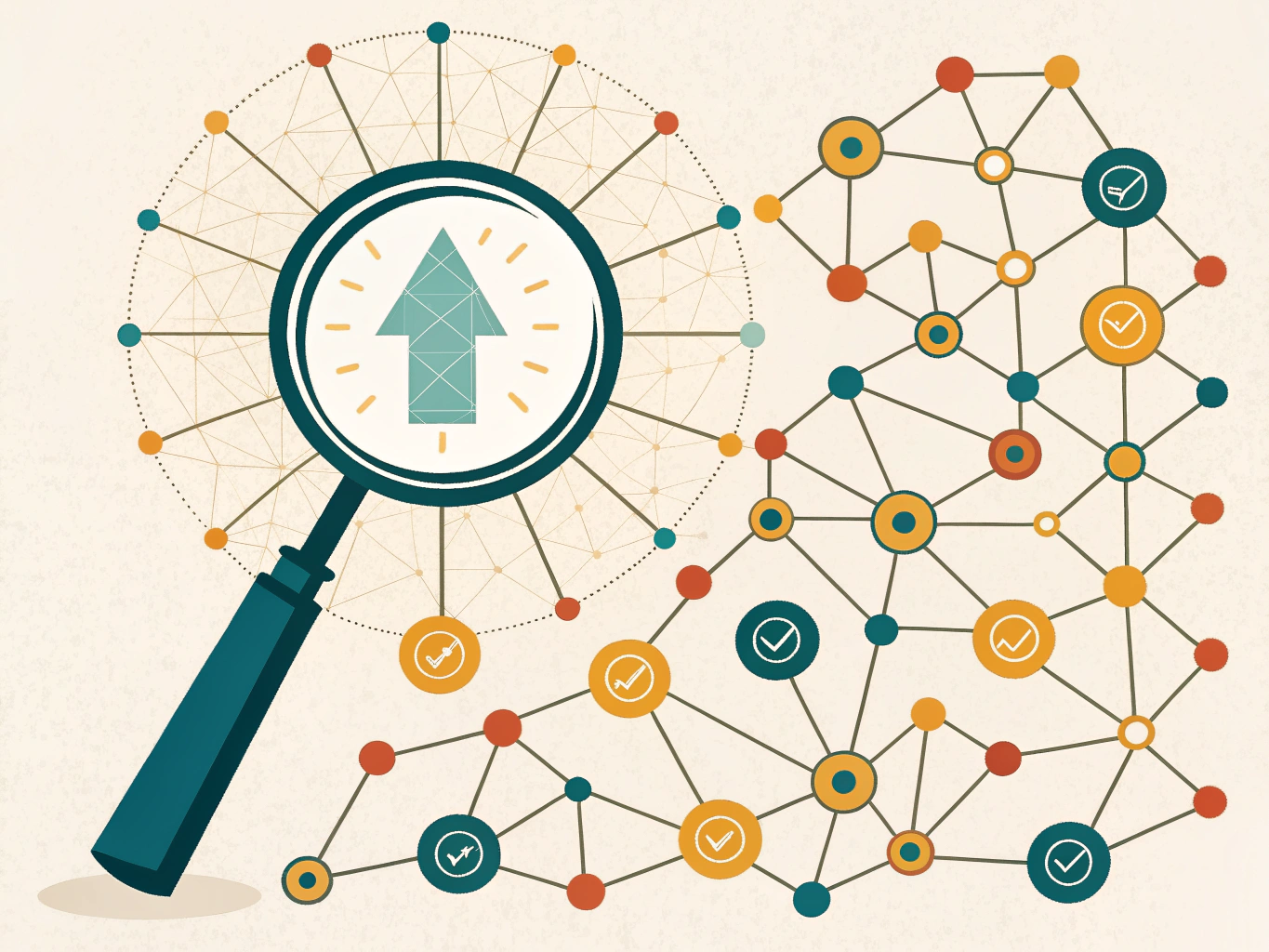 Illustration av analys och mönsterigenkänning i studieresultat