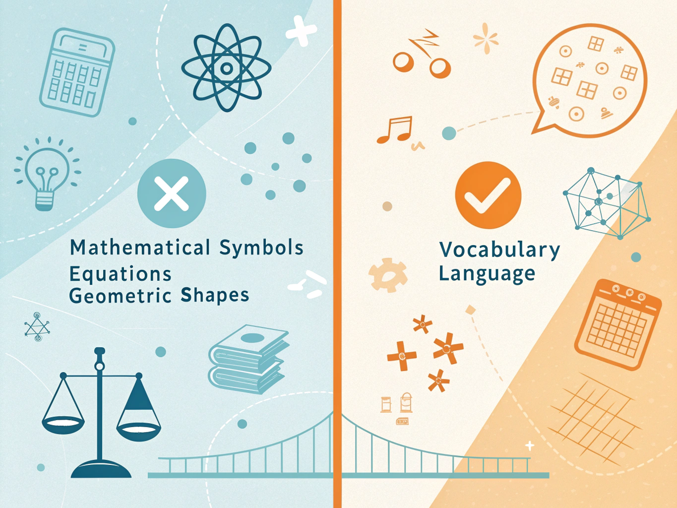 Matematiska och verbala delarna av högskoleprovet material