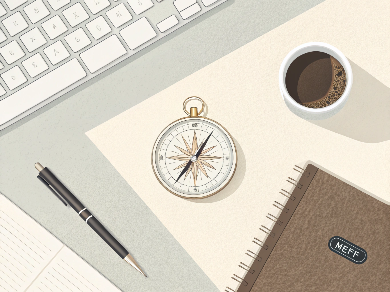 Minimalist design principles for LinkedIn banner creation