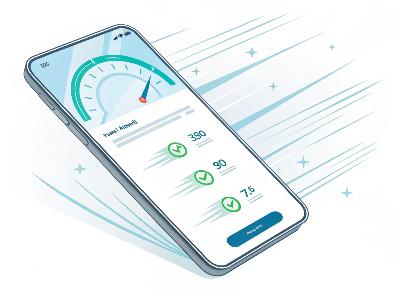 Mobile ecommerce page optimization and fast loading speed