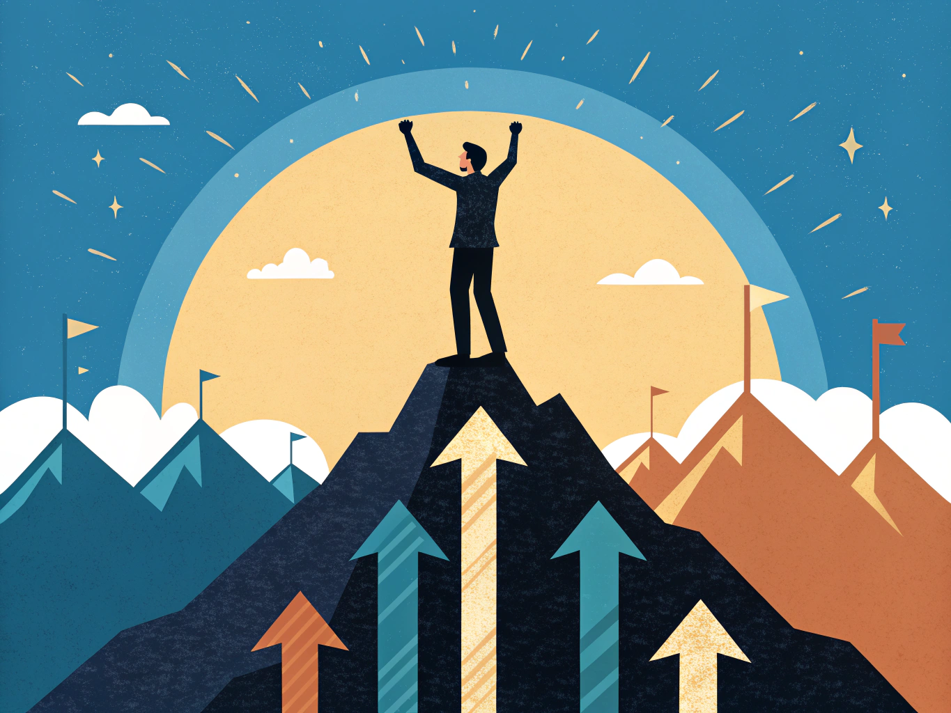 Writer achieving SEO success through mastering transition words