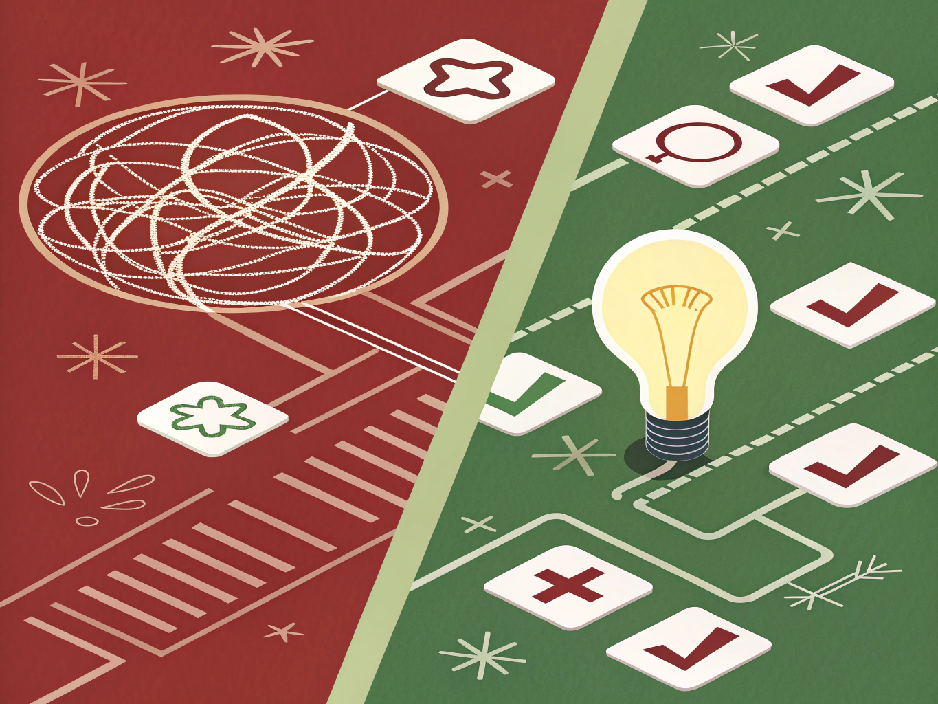 Illustration av vanliga misstag och rätta lösningar vid procenträkning